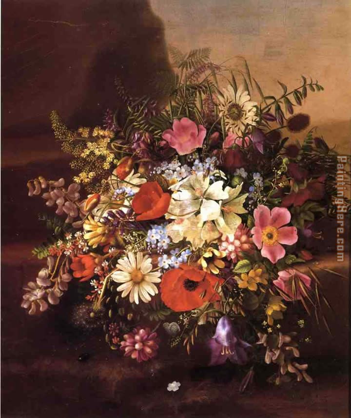 Floral Still Life painting - Adelheid Dietrich Floral Still Life art painting